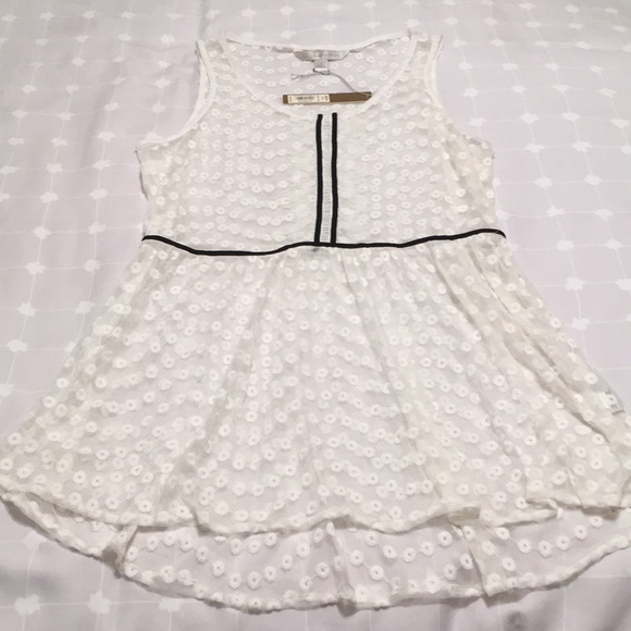 NWT Lauren Conrad lace tunic - Picture 1 of 5